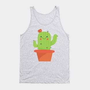 kawaii cactus Tank Top